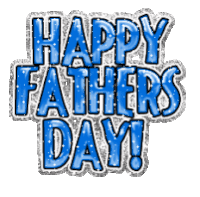 a sign that says happy father 's day in blue
