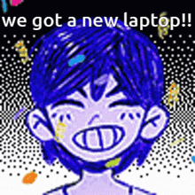 Omori Hooray GIF - Omori Hooray New Laptop GIFs