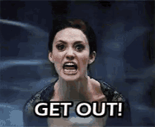 Get Out! GIF - Angry Screaming Mad GIFs