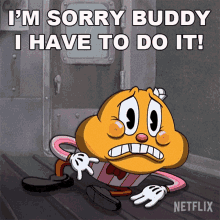 Im Sorry Buddy I Have To Do It Ice Creame Man GIF - Im Sorry Buddy I Have To Do It Ice Creame Man The Cuphead Show GIFs