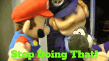 Sml Mario GIF - Sml Mario Stop Doing That GIFs