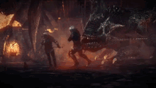 Eaten By Dragon The Witcher GIF - Eaten By Dragon The Witcher The Witcher2 GIFs