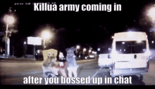 Killua Army Bossed Up GIF - Killua Army Bossed Up Bossing Up GIFs