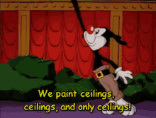 Animaniacs Yakko GIF - Animaniacs Yakko We Point Ceiling Ceilings And Only Ceilings GIFs