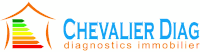 the logo for chevalier diag diagnostics immobilier