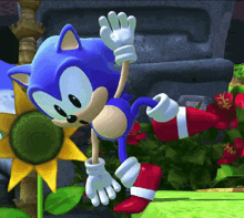 Classic Sonic Sonic The Hedgehog GIF - Classic Sonic Sonic The Hedgehog Stumble GIFs