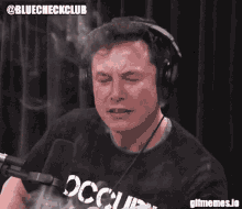 Elon Blue Check Nft GIF