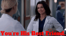 Greys Anatomy Amelia Shepherd GIF - Greys Anatomy Amelia Shepherd Youre His Best Friend GIFs