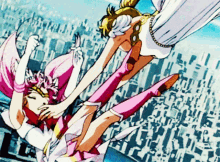 Sailor Moon Saving Chibiusa GIF - Sailor Moon Saving Chibiusa Chibiusa Falling GIFs