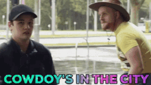 aunty donna cowdoy in the city looking for cowdoy instead of promoting our netflix show cowdoys in the city dance