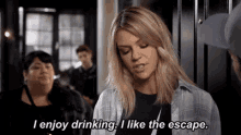 Escaping GIF - The Mick I Enjoy Drinking I Like The Escape GIFs