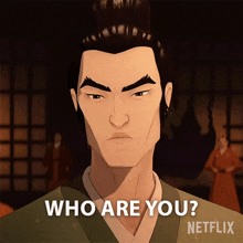 Who Are You Taigen GIF - Who Are You Taigen Blue Eye Samurai GIFs