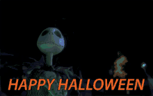 Happy Halloween Nightmare Before Christmas GIF - Happy Halloween Nightmare Before Christmas Jack Skellington GIFs
