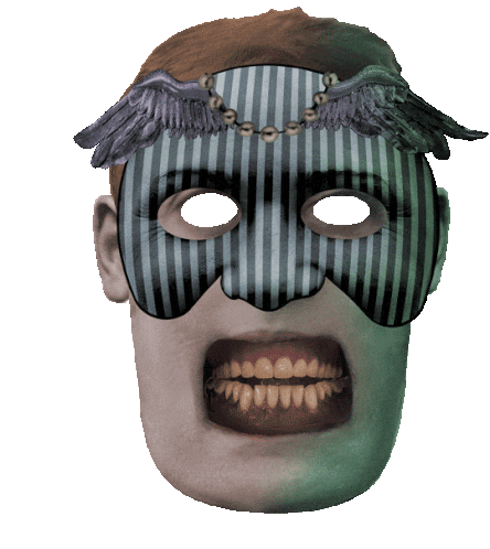 Colin Raff Grotesque Sticker - Colin Raff Grotesque Creepy Stickers