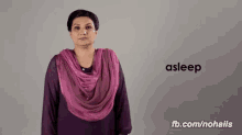 Asleep Pakistan Sign Language GIF - Asleep Pakistan Sign Language Nsb GIFs