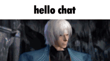 Hello Chat Vergil GIF - Hello Chat Vergil Devil May Cry GIFs