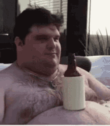Beer Drinking GIF - Beer Drinking Big Stomach GIFs