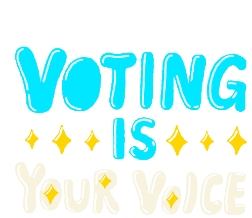 Voting Is Your Voice Voting Is Your Right Sticker - Voting Is Your Voice Voting Is Your Right Voting Is Your Power Stickers