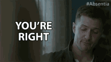 Youre Right Patrick Heusinger GIF - Youre Right Patrick Heusinger Nick Durand GIFs