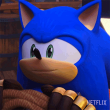 Awkward Laugh Sonic The Hedgehog GIF - Awkward Laugh Sonic The Hedgehog Sonic Prime GIFs