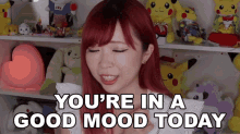 Youre In A Good Mood Today Japanese Ammo With Misa GIF