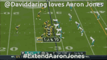 Aaron Jones Packers GIF - Aaron Jones Packers Gif GIFs