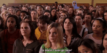 Called Out GIF - Meangirls Shedoesntevengohere GIFs