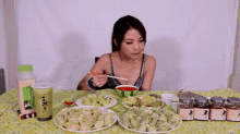 Dumpling Challenge 挑戰吃水餃 GIF - Eating吃 GIFs