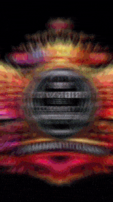 a colorful background with a circle in the middle that says ' infinite '
