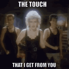 Kim Wilde The Touch GIF - Kim Wilde The Touch That I Get From You GIFs