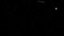 a computer generated image of a planet orbiting the earth