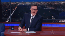 Nailed It GIF - Late Show With Stephen Colbert Stephen Colbert Pen GIFs
