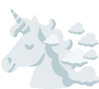 Unicorn Cloud Sticker - Unicorn Cloud Dream Stickers