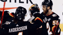 Calgary Flames Jacob Markstrom GIF - Calgary Flames Jacob Markstrom Flames Win GIFs