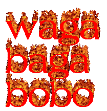 Waga Baga Sticker - Waga Baga Bobo Stickers