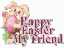 Happy Easter My Friend Happy Easter Sunday GIF