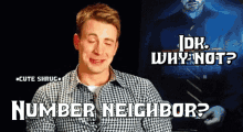Number Neighbor Chris Evens GIF - Number Neighbor Chris Evens Shrug GIFs