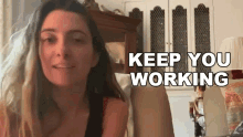 Keep You Working Lauren Francesca GIF - Keep You Working Lauren Francesca Iwantmylauren GIFs