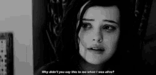 hannah baker katherine langford 13reasons why why didnt you say this to me when i was alive
