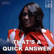 thats a quick answer victoria franklin the oval hook line and sinker s4e7