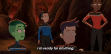 I'M Ready For Anything Ensign Mariner GIF - I'M Ready For Anything Ensign Mariner T'Lyn GIFs