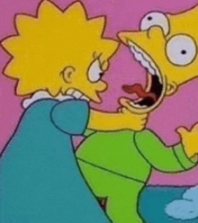 Simpsons Strangle GIF - Simpsons Strangle GIFs