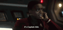 Its Captain Kirk Nyota Uhura GIF - Its Captain Kirk Nyota Uhura Star Trek Strange New Worlds GIFs
