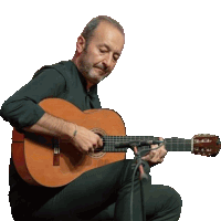 Mariano Mangas Guitarrista Burgos Sticker