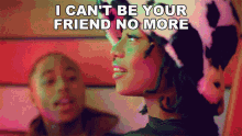 I Cant Be Your Friend No More Eli Derby GIF - I Cant Be Your Friend No More Eli Derby Wicked Song GIFs