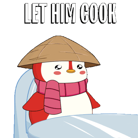 Cooking Hype Sticker - Cooking Hype Penguin Stickers
