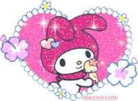 My Melody Sanrio Sticker - My Melody Sanrio Bunny Stickers