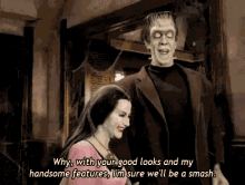 Ready For Friday Night GIF - Munsters Herman Munster Good Looks GIFs