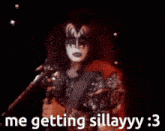 Silly Gene Simmons GIF - Silly Gene Simmons Kiss Band GIFs