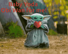 Baby Yoda GIF - Baby Yoda Valentines GIFs